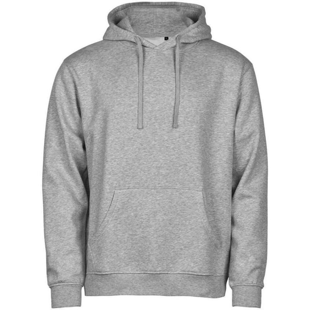 Tee Jays Mens Power Organic Heather Hoodie / Heather Grey
